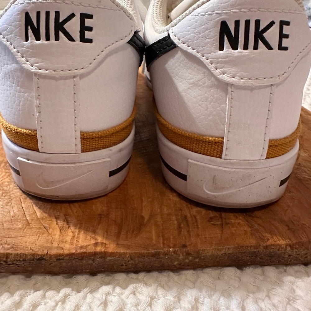 Nike White and Tan Sneakers - Picture 8 of 11